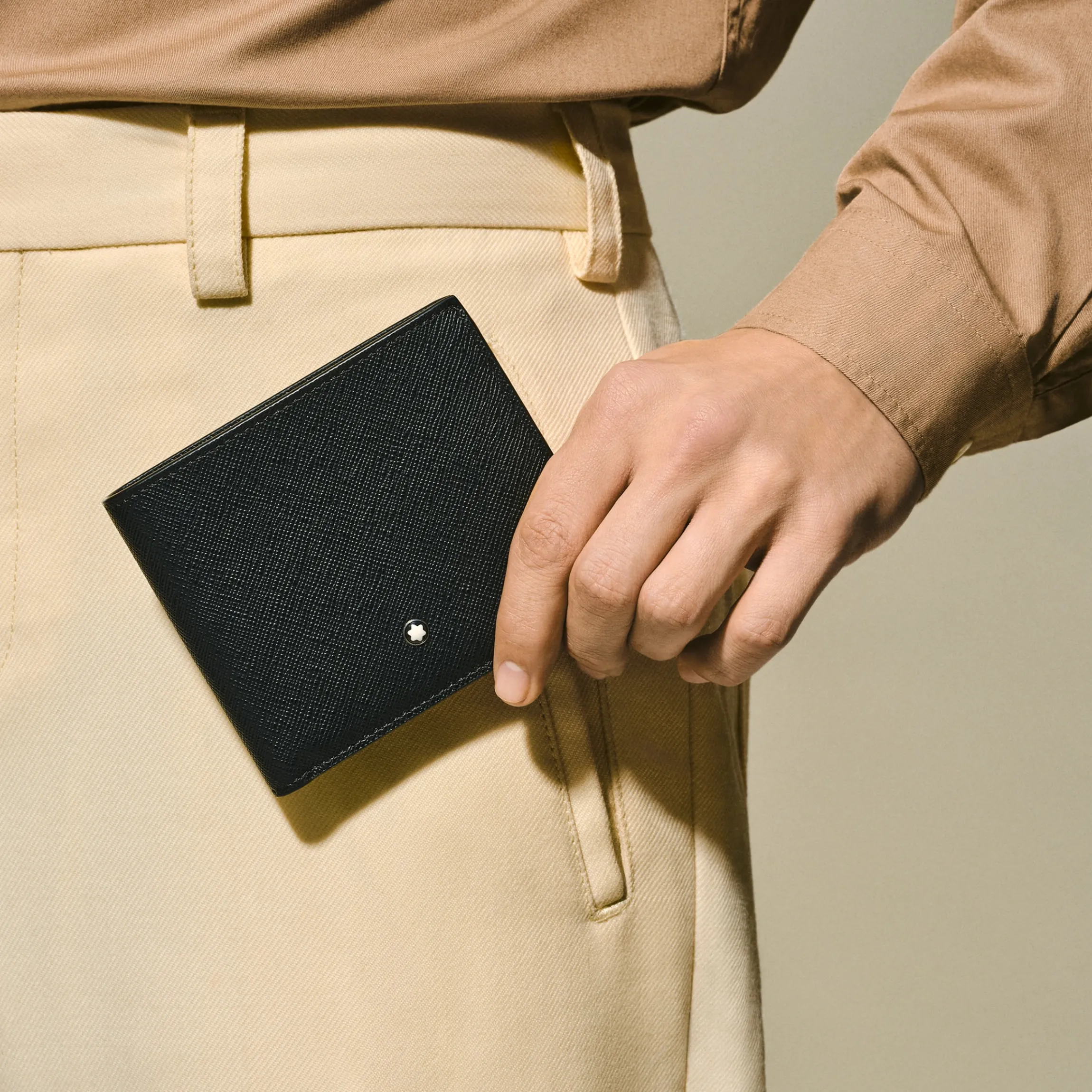 Portafoglio 8 Tasche in Pelle Sartorial