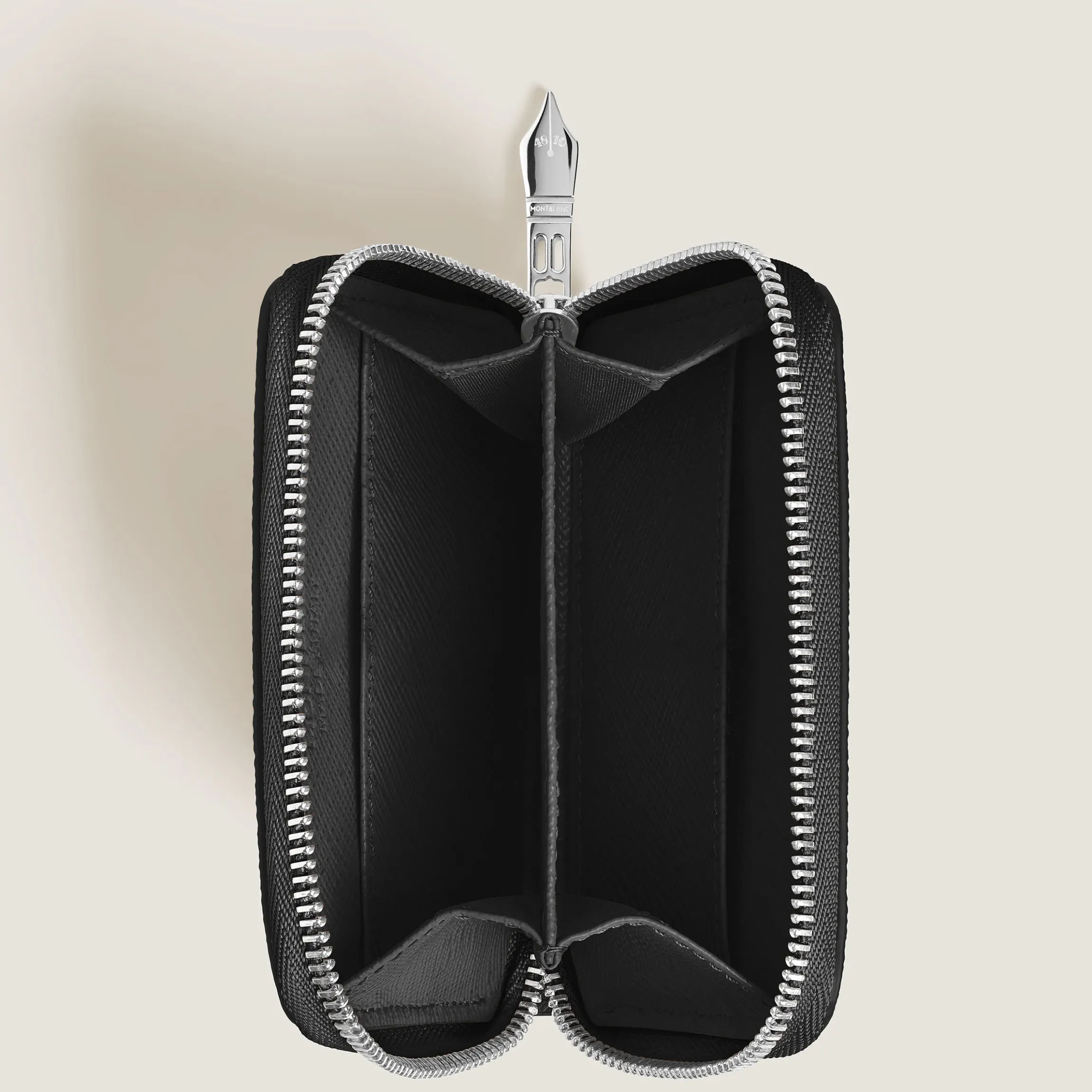 Portafoglio 2 Tasche Mini in Pelle Sartorial