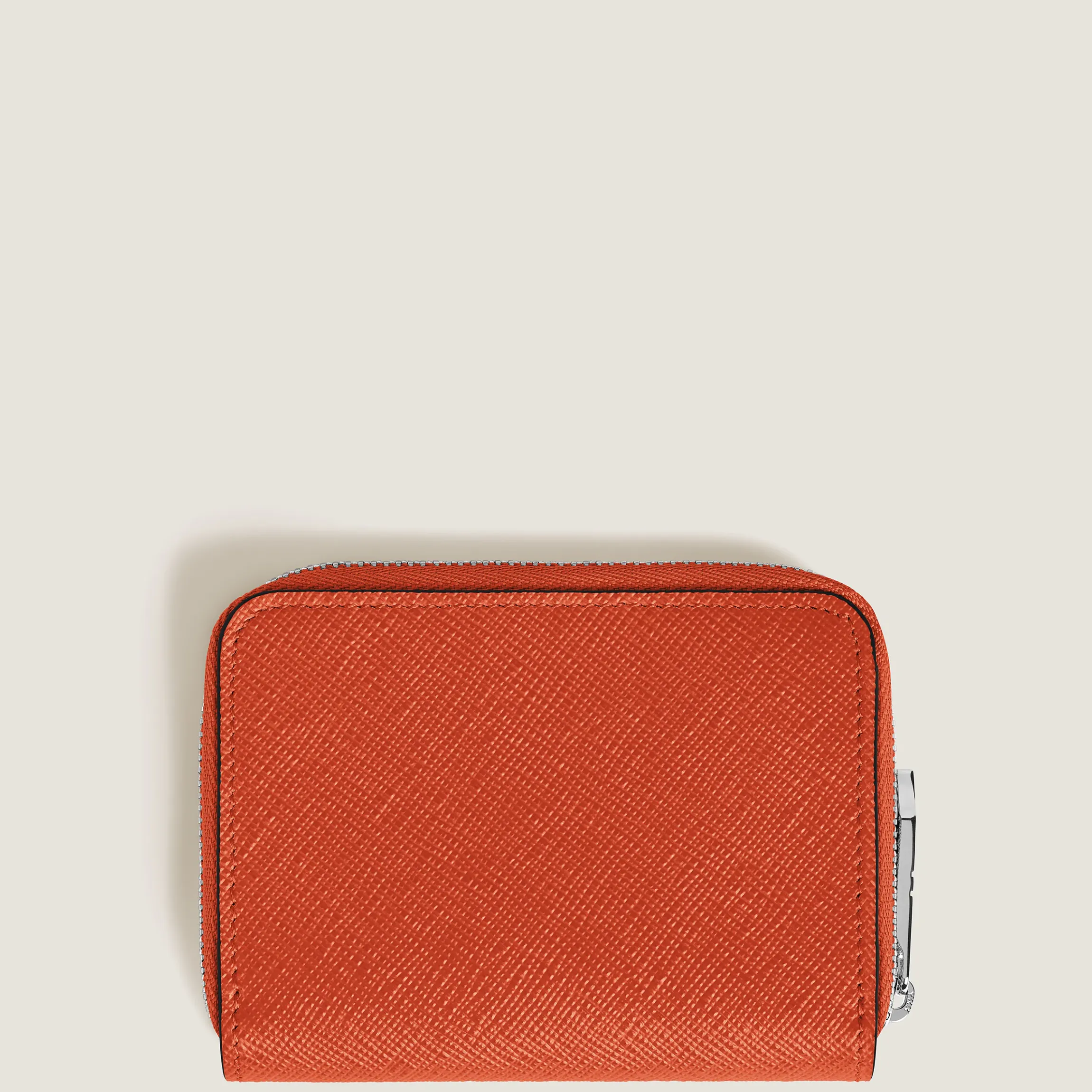 Portafoglio 2 Tasche Mini in Pelle Sartorial