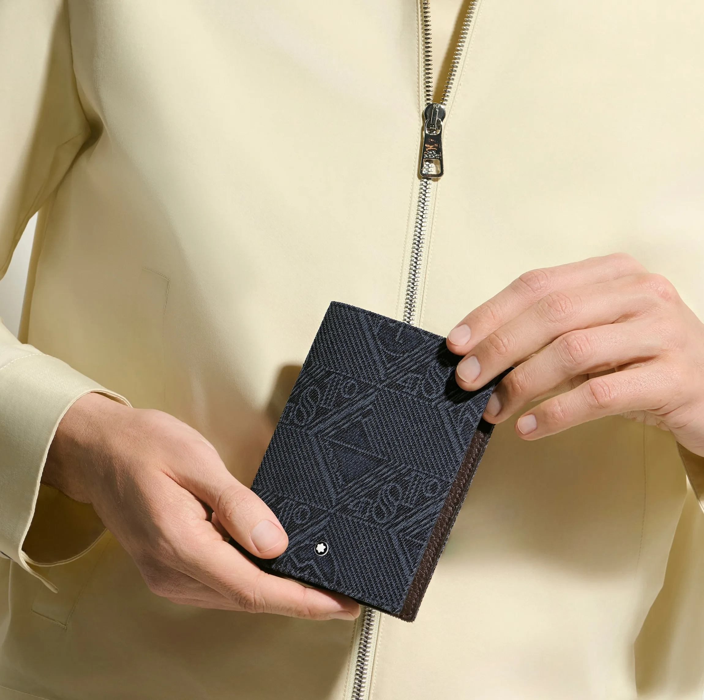 Porta Passaporto in Denim 4810
