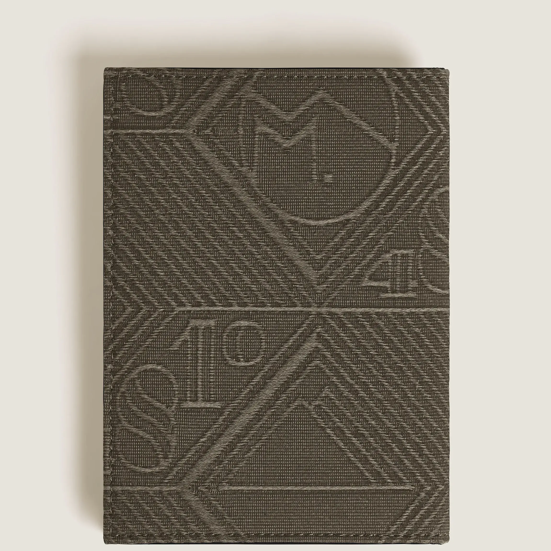 Porta Passaporto in Tessuto Jacquard 4810