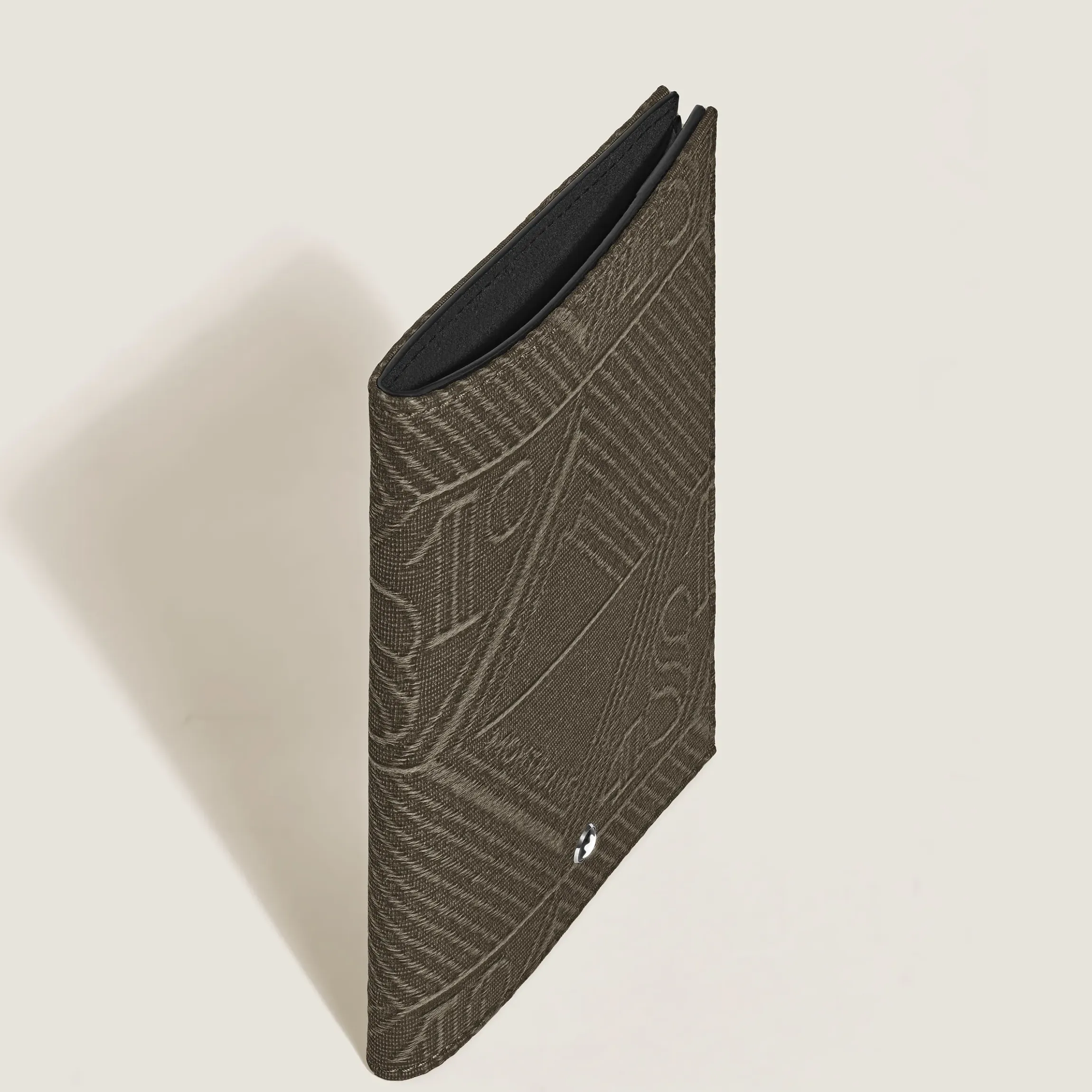 Porta Passaporto in Tessuto Jacquard 4810