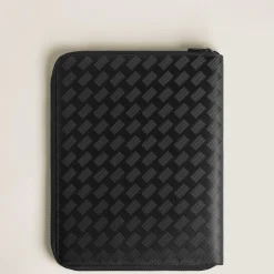 Porta Quaderno Medio con Cerniera in Pelle Extreme