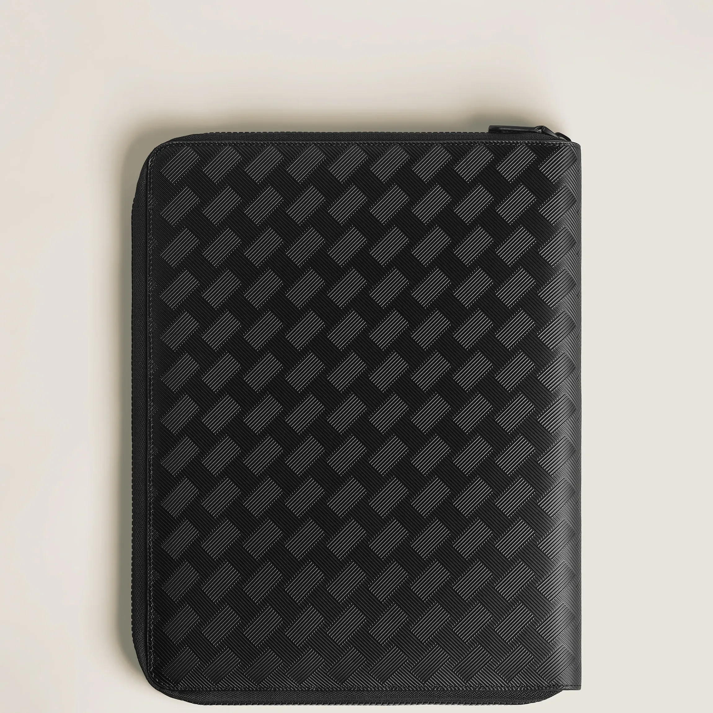 Porta Quaderno Medio con Cerniera in Pelle Extreme