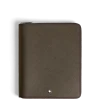 Porta Quaderno Piccolo con Cerniera in Pelle Sartorial