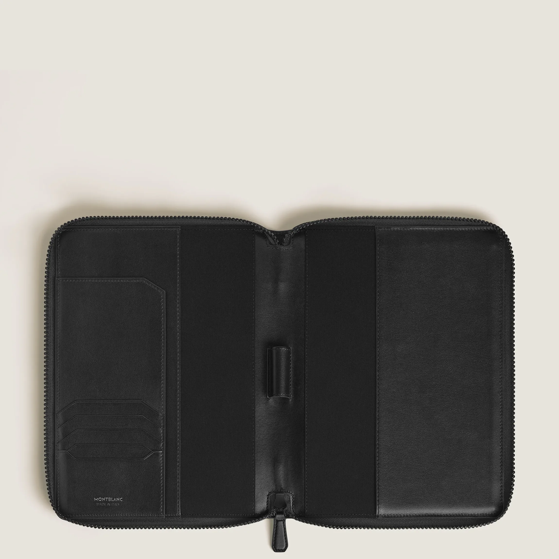 Porta Quaderno Piccolo con Cerniera in Pelle Extreme