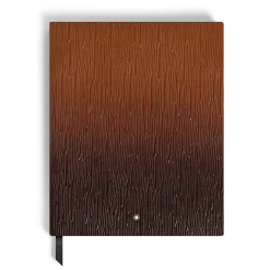 Quaderno Grande in Pelle Corteccia Sfumato, Pagine a Righe
