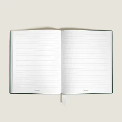 Quaderno Grande in Pelle Sartorial, Fogli a Righe