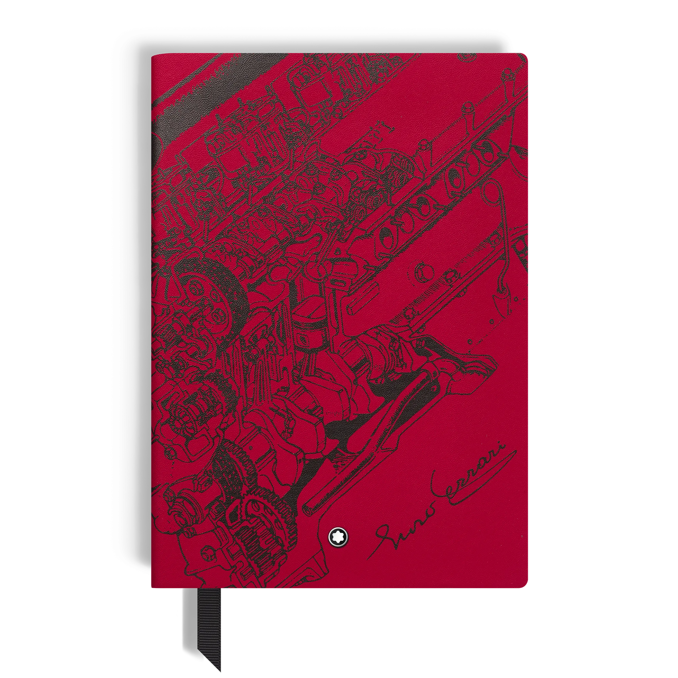 Quaderno Medio, Great Characters Enzo Ferrari Edizione Speciale, Pagine a Righe