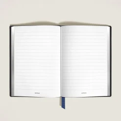 Quaderno Medio in Pelle con Grana, Pagine a Righe