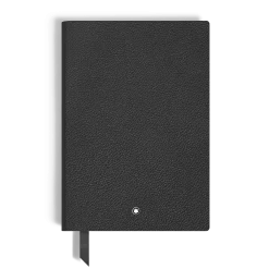 Quaderno Medio in Pelle con Grana, Fogli a Righe