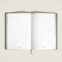 Quaderno Medio in Pelle Corteccia, Fogli a Righe