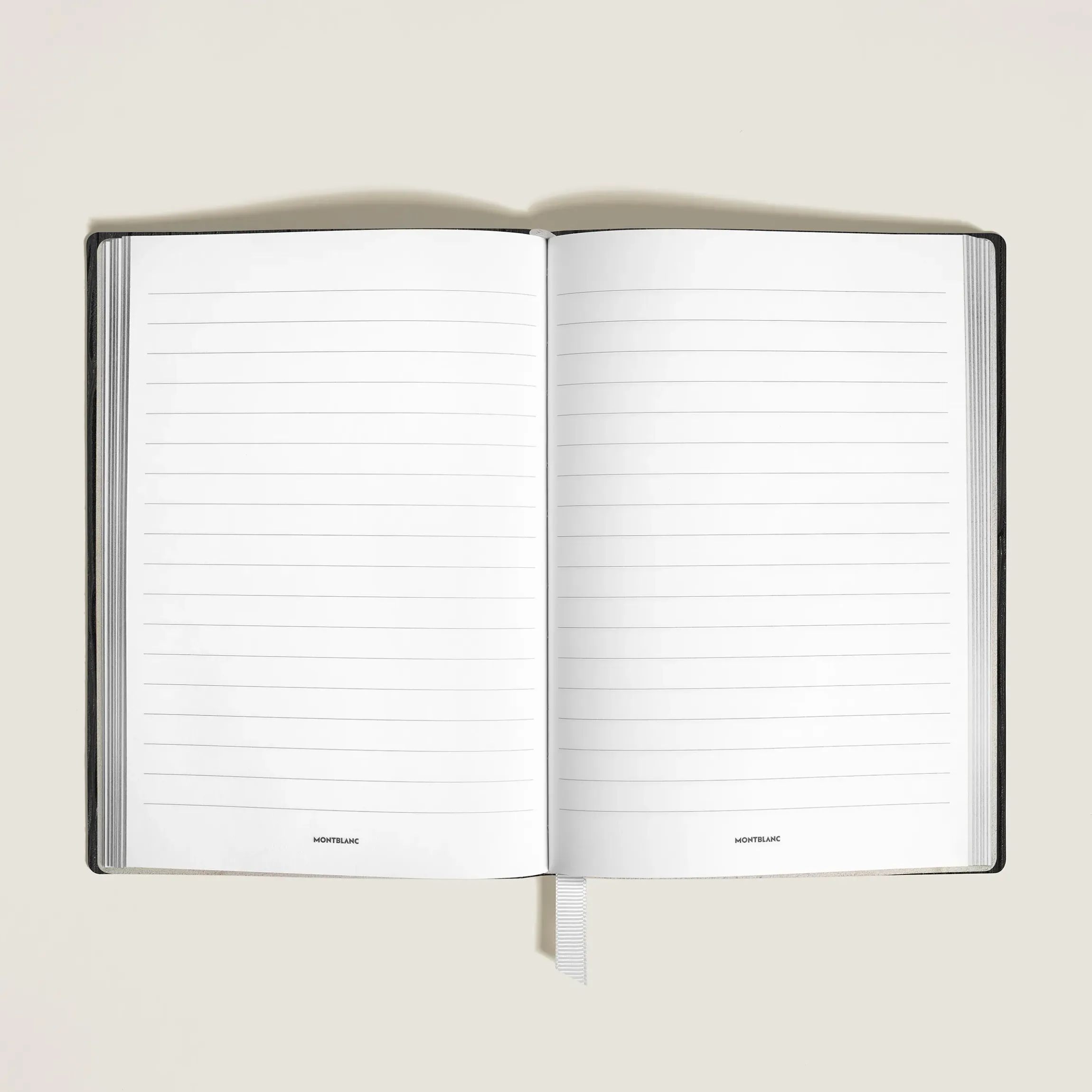 Quaderno Medio in Pelle Corteccia, Fogli a Righe