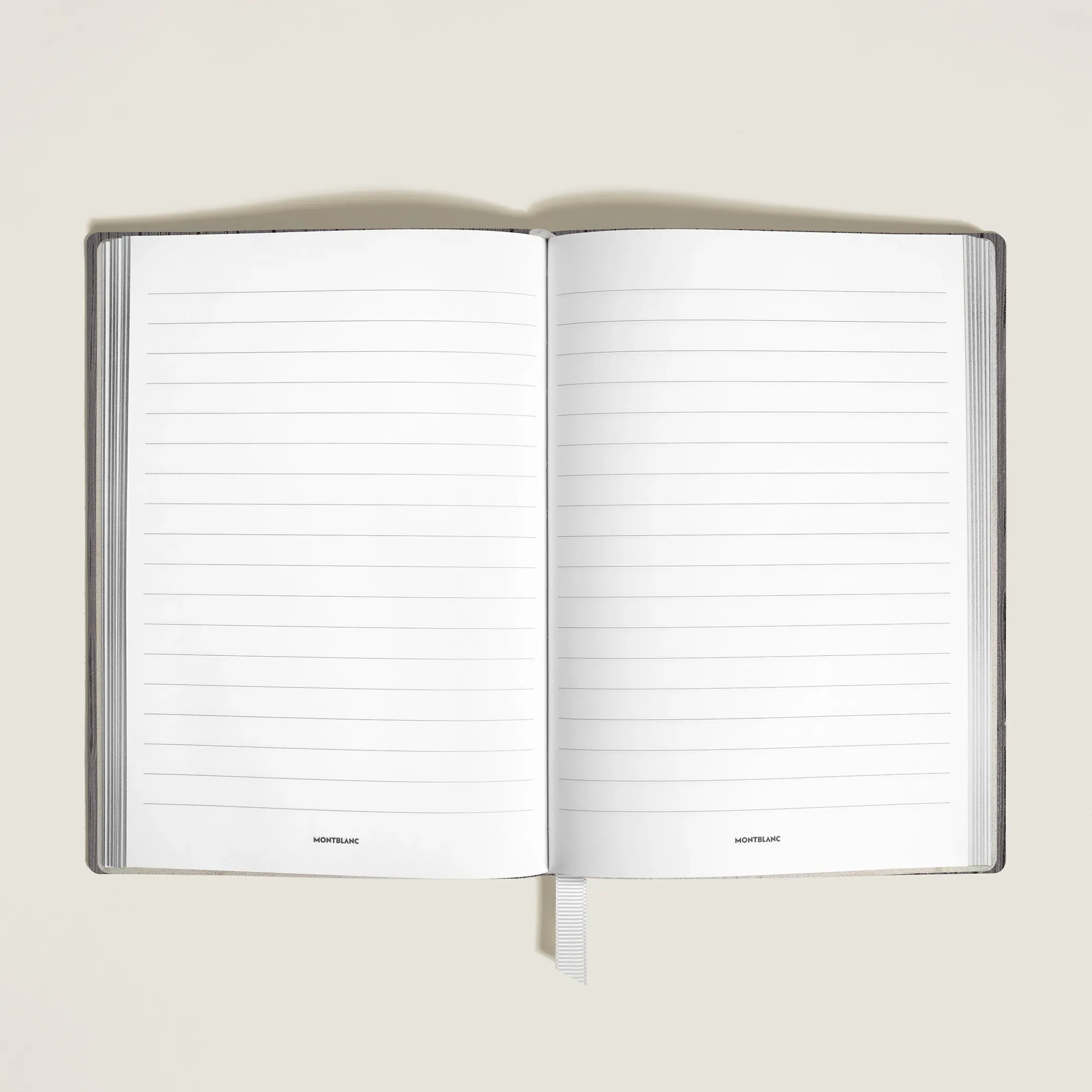 Quaderno Medio in Pelle Corteccia, Fogli a Righe