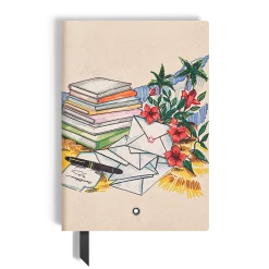 Quaderno Medio in Pelle Sartorial, Capsule Estate, Pagine a Righe