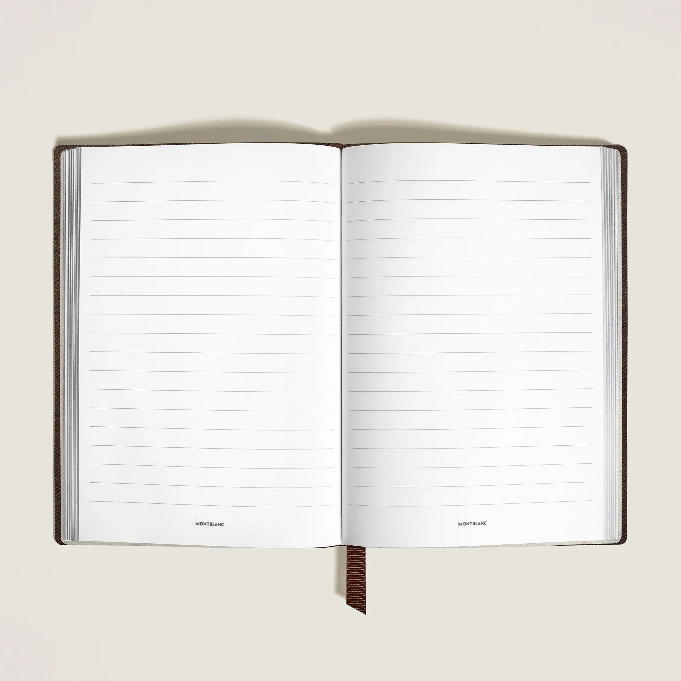 Quaderno Medio in Pelle Sartorial, Fogli a Righe