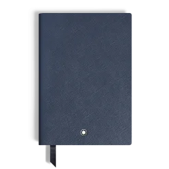 Quaderno Medio in Pelle Sartorial, Fogli Bianchi