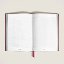 Quaderno Medio in Pelle Sartorial, Fogli a Quadretti
