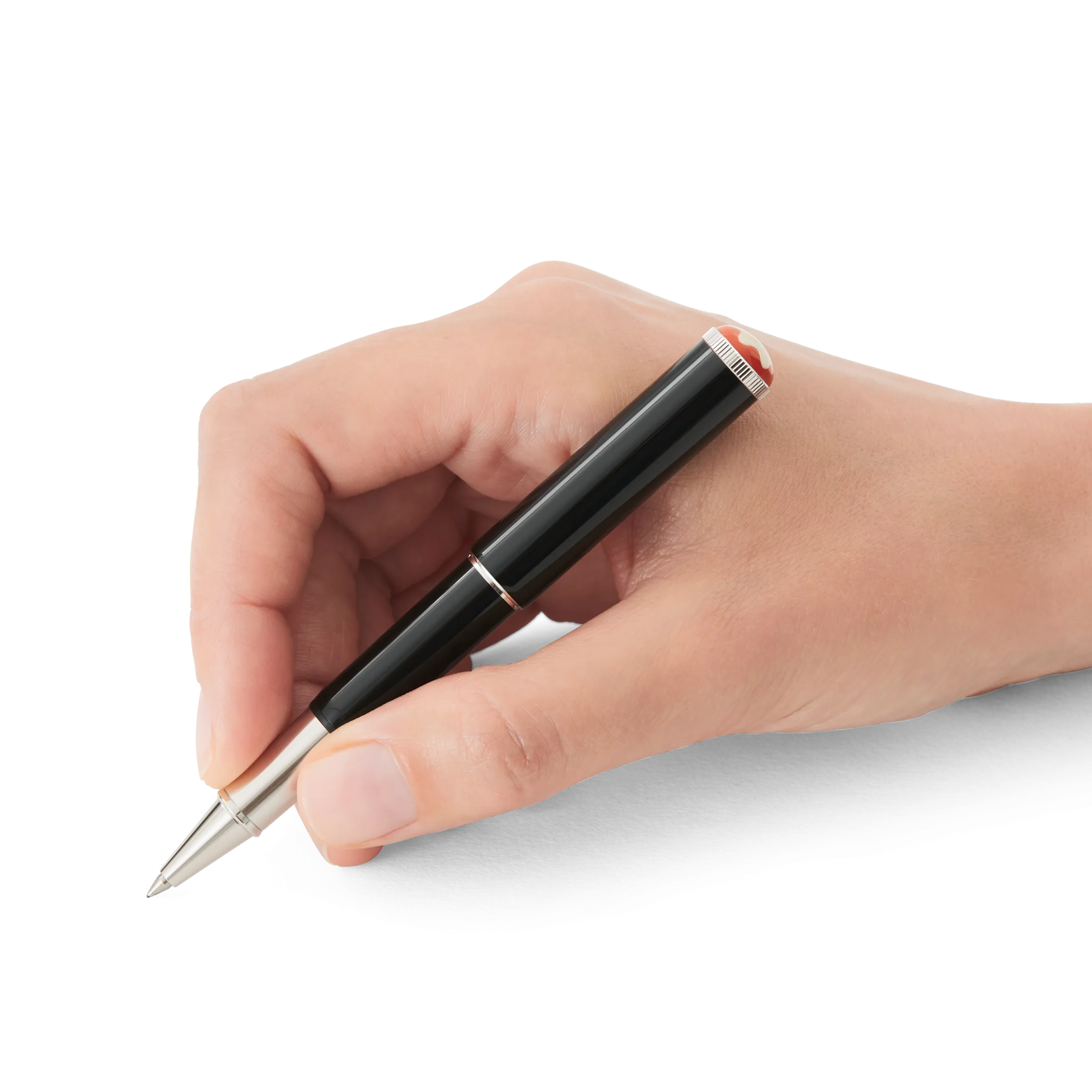 Roller Montblanc Heritage Rouge et Noir “Baby” Edizione Speciale Nera