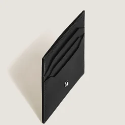 Set con Penna a sfera PIX nera e Porta carte 6 scomparti in Pelle Meisterstück