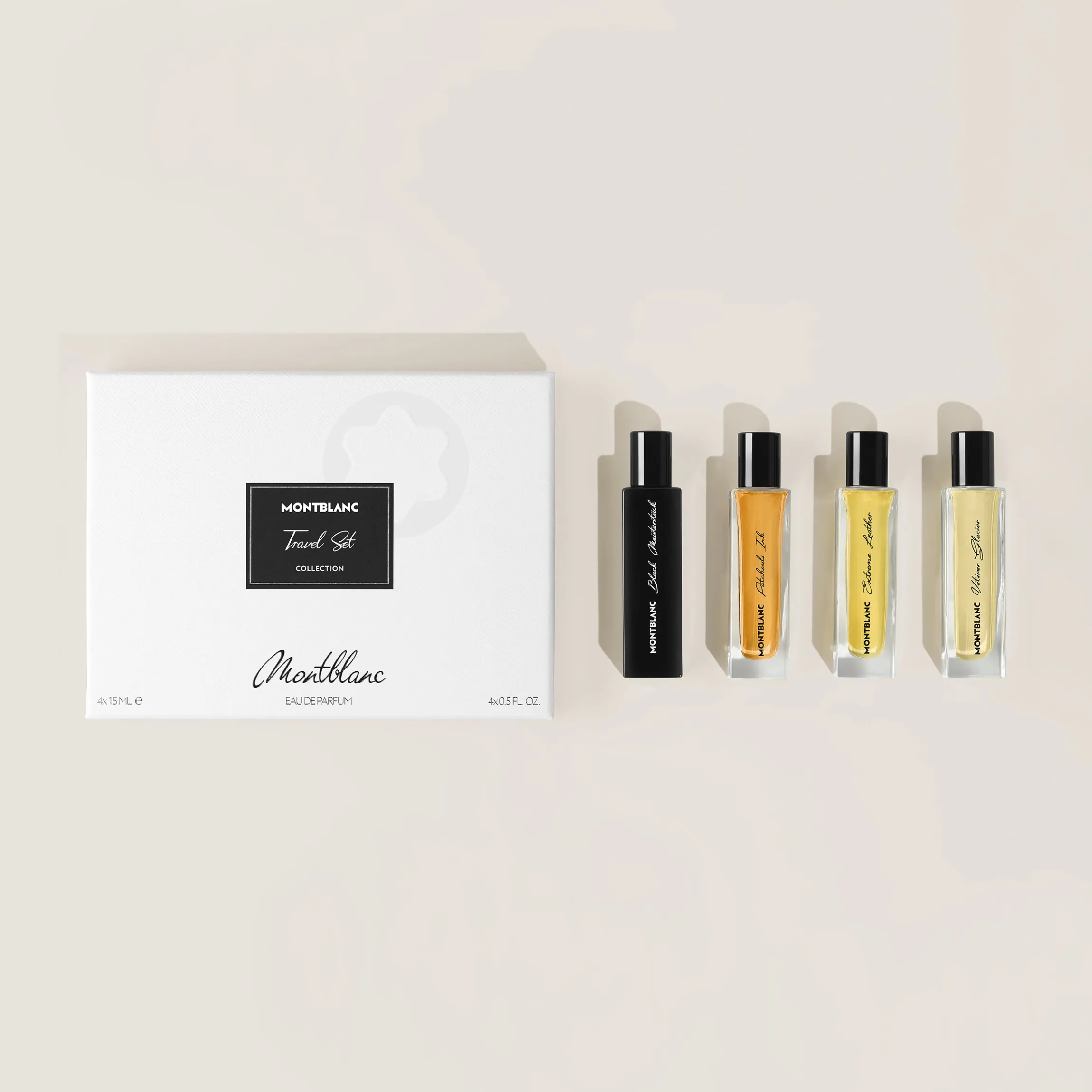 Set da viaggio Montblanc Collection 15 ml x4