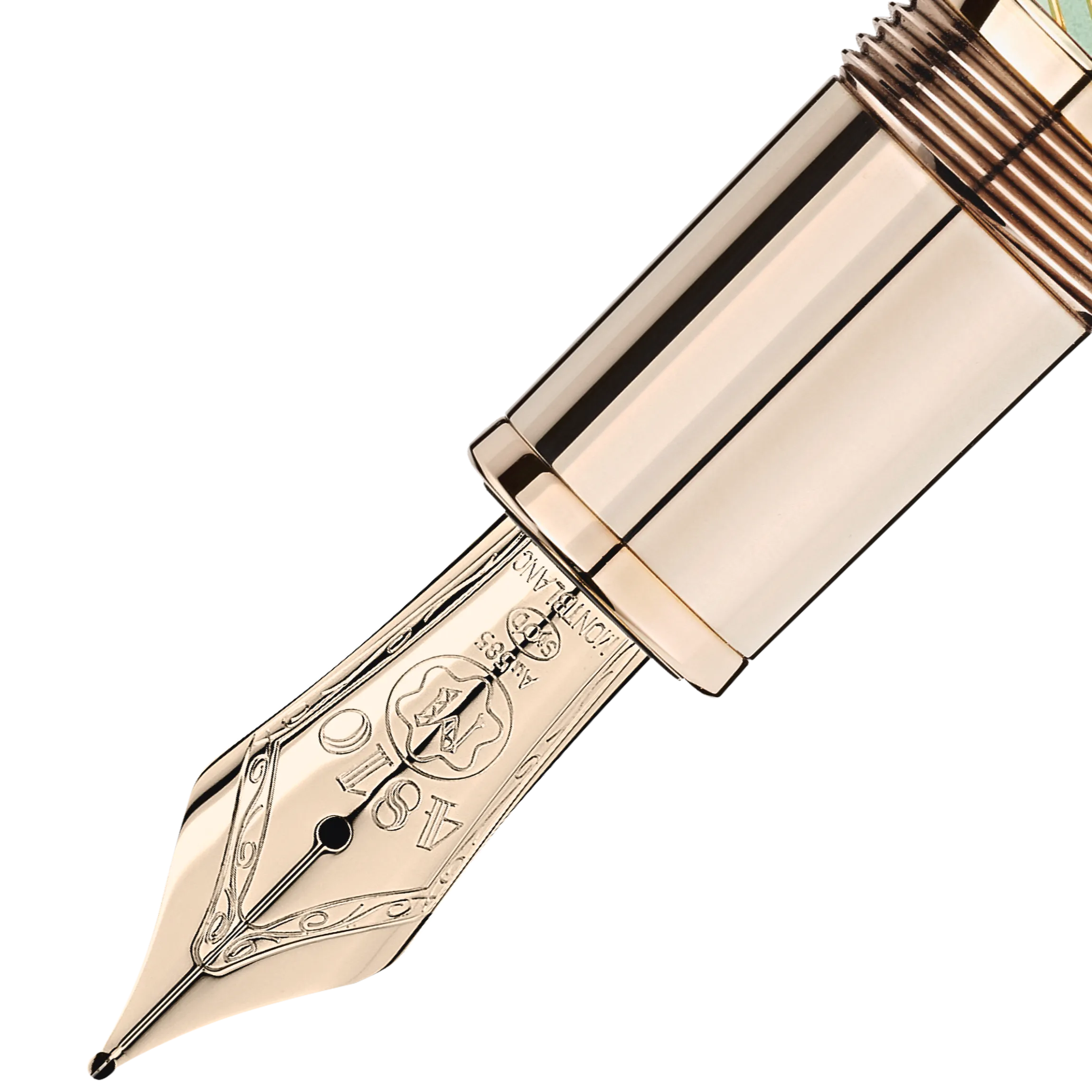 Stilografica Meisterstück Calligraphy Solitaire Celadon Dégradé
