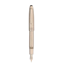 Stilografica Meisterstück Geometry Solitaire finitura in Oro Distintivo