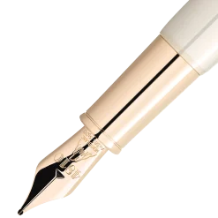 Stilografica Montblanc Heritage Rouge et Noir "Baby" Edizione Speciale Color Avorio