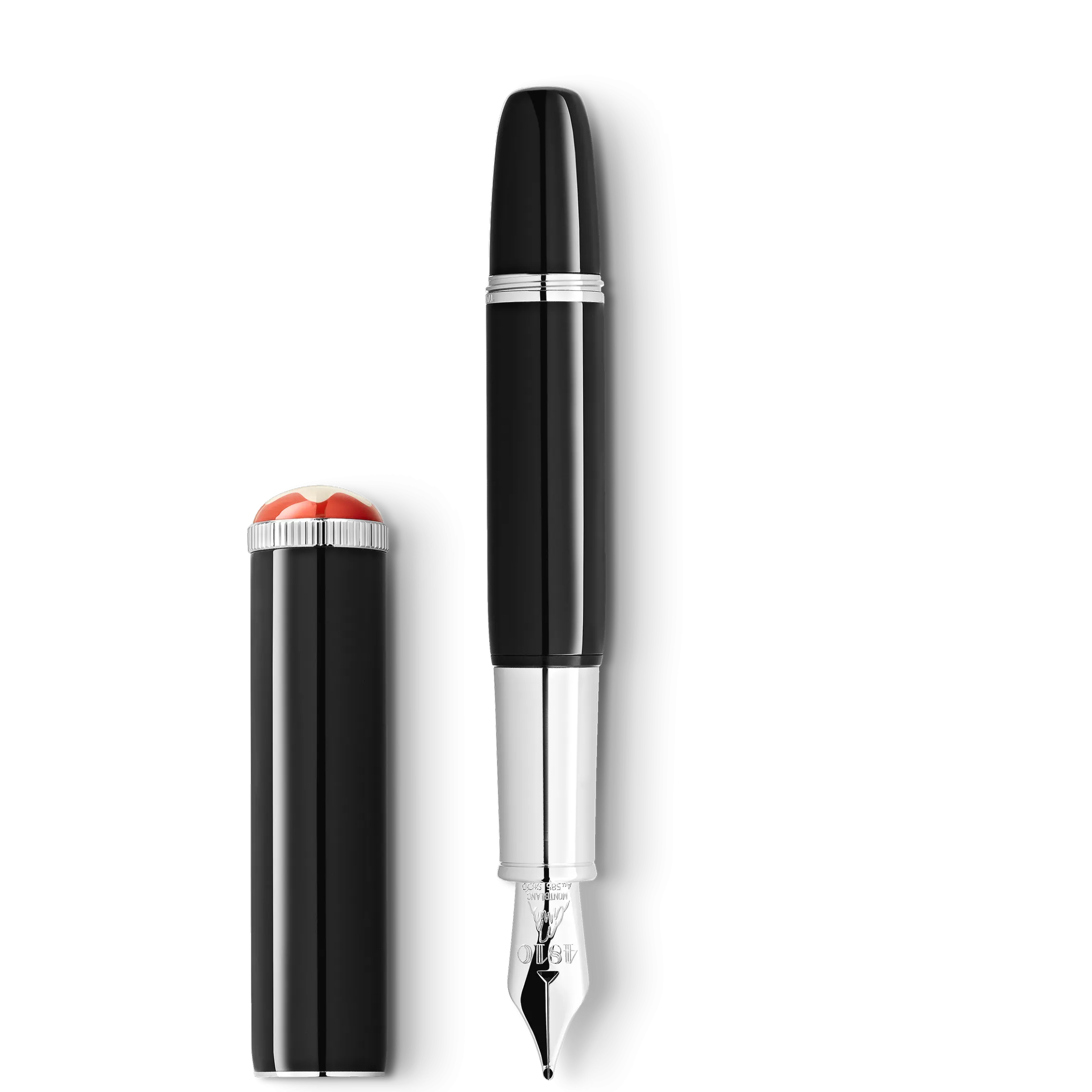 Stilografica Montblanc Heritage Rouge et Noir "Baby" Edizione Speciale Nera