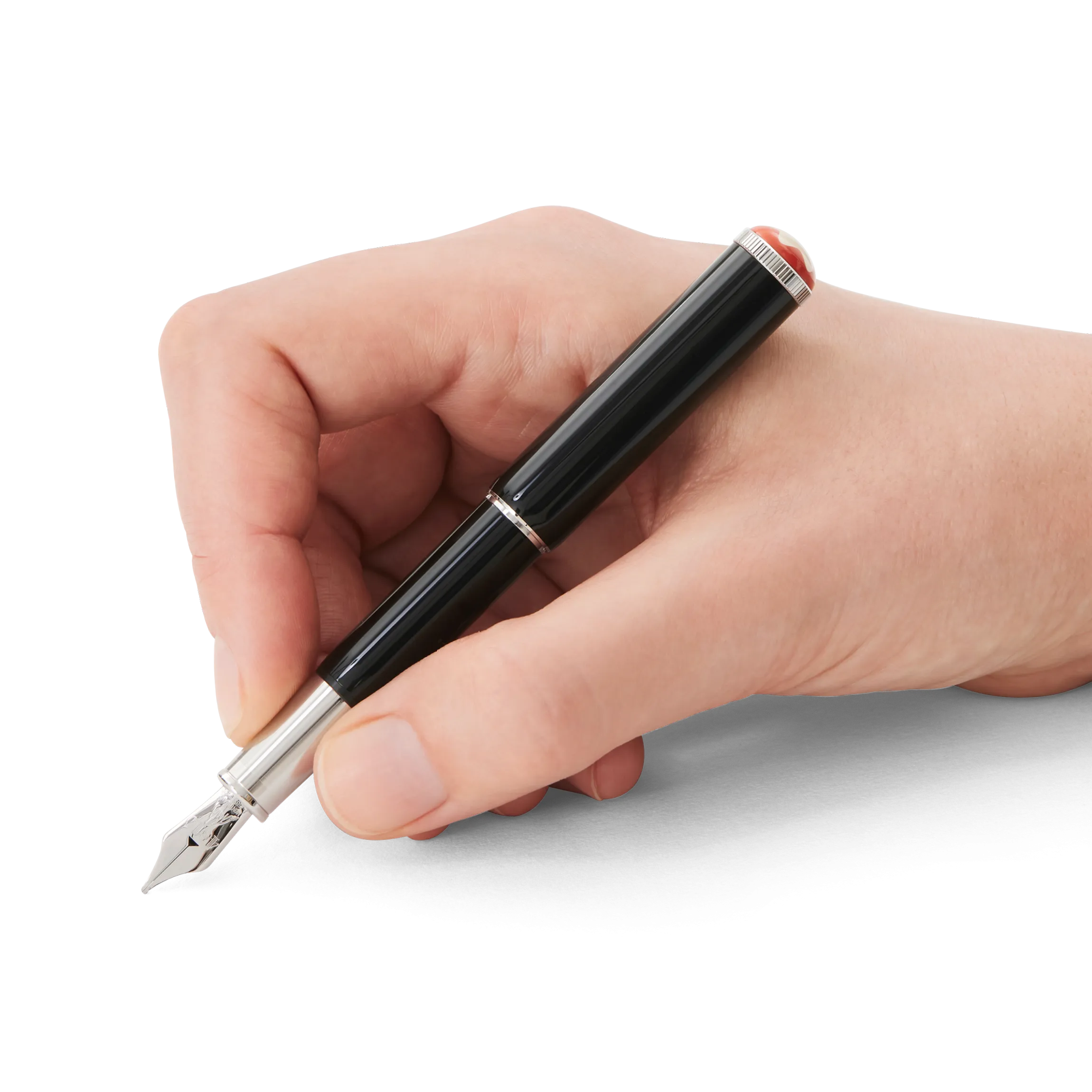 Stilografica Montblanc Heritage Rouge et Noir "Baby" Edizione Speciale Nera