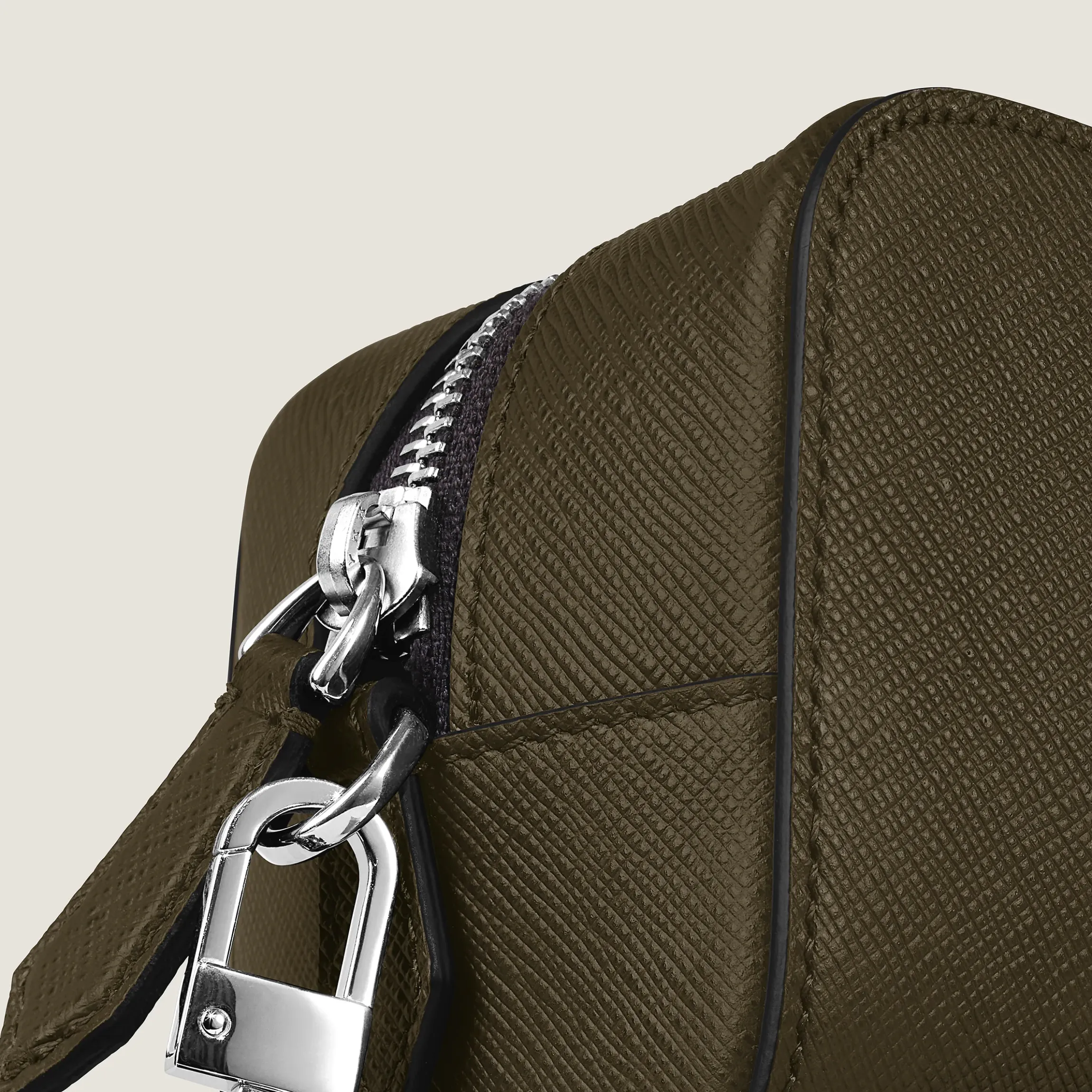 Trousse da Toilette Piccola in Pelle Sartorial