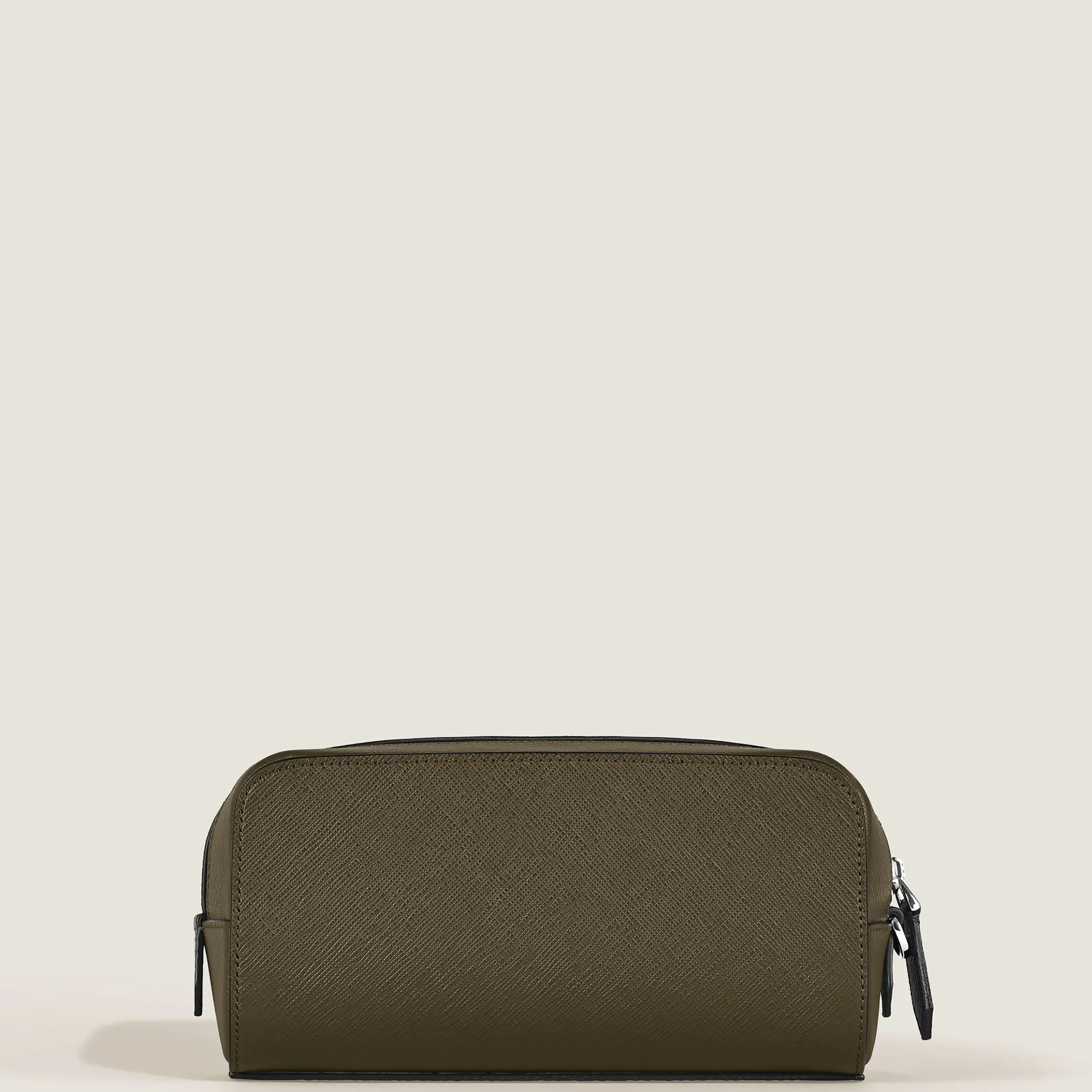 Trousse da Toilette Piccola in Pelle Sartorial