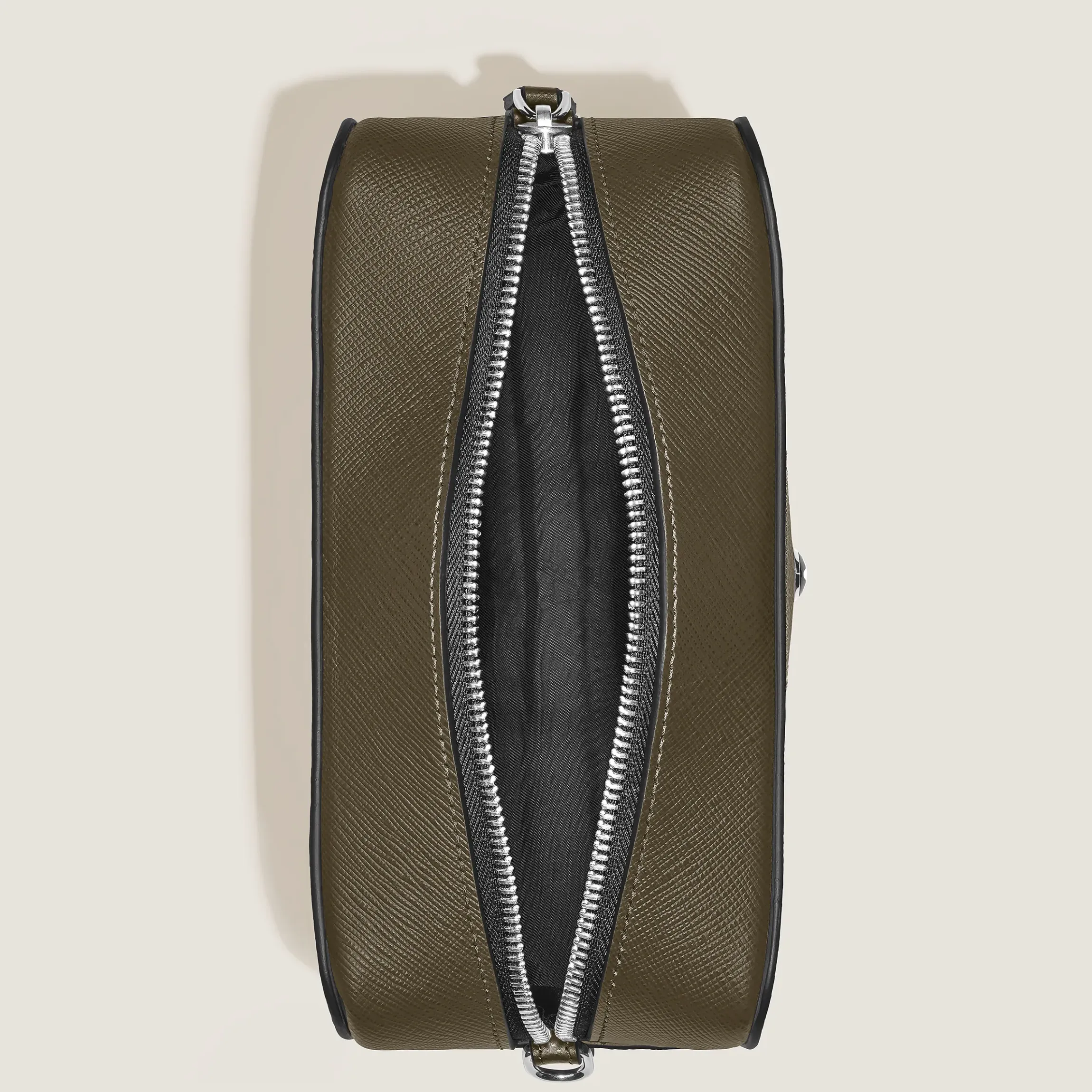 Trousse da Toilette Piccola in Pelle Sartorial