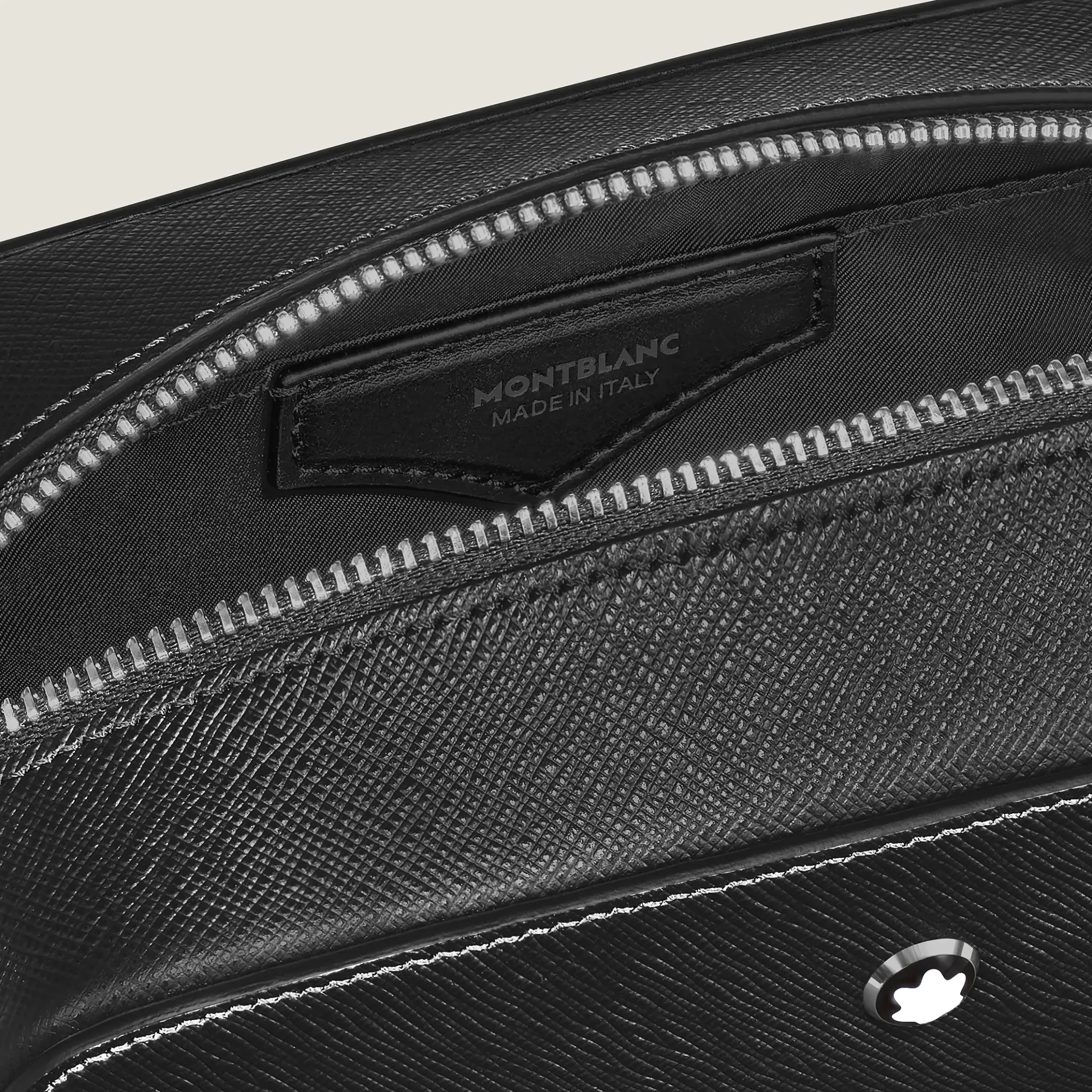 Trousse da Toilette Piccola in Pelle Sartorial