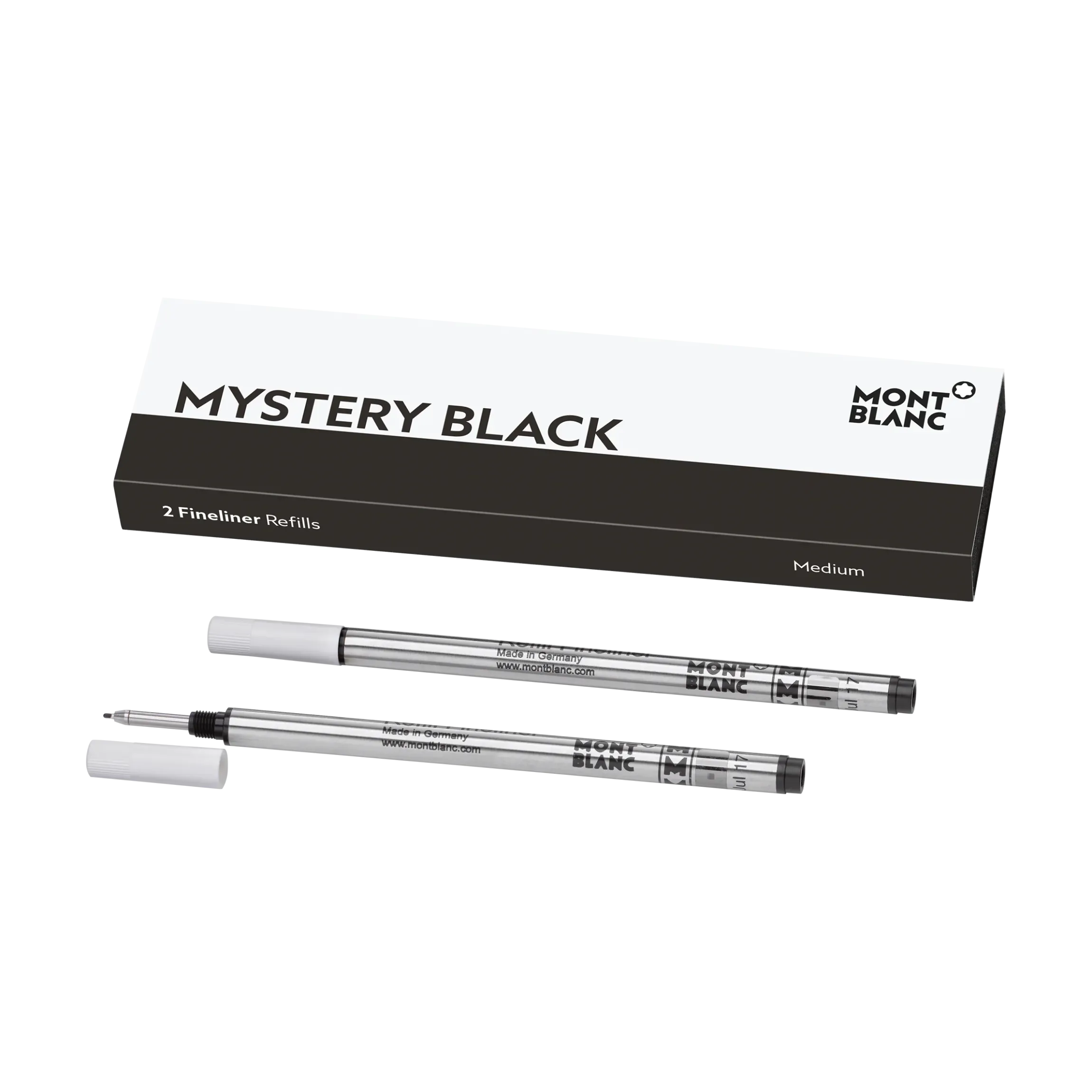 2x Ricariche per Fineliner, Mystery Black