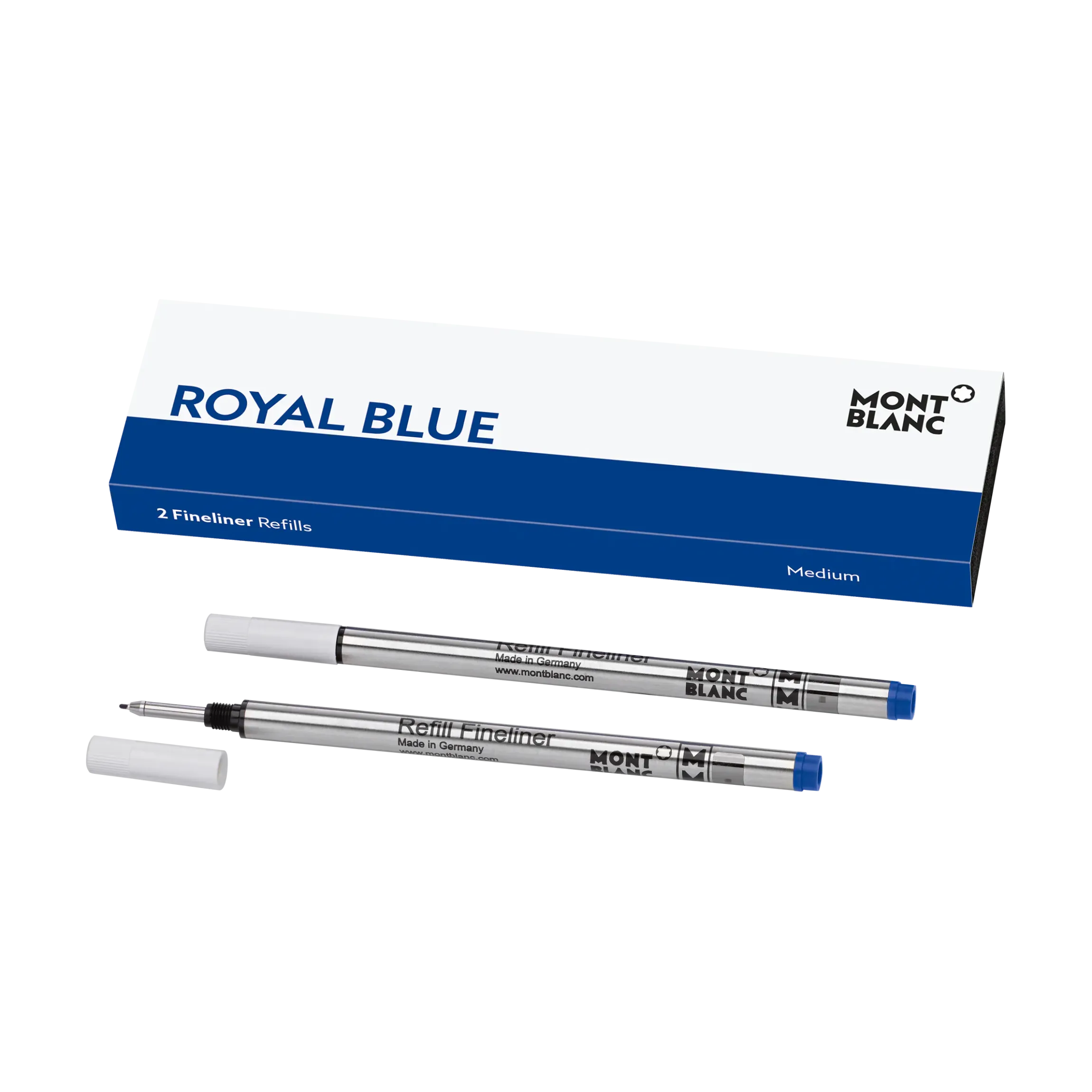 2x Ricariche per Fineliner, Royal Blue