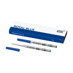2x Ricariche per Penna a Sfera, Royal Blue