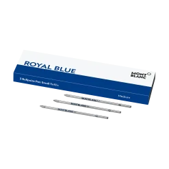 3x Ricariche Piccolo per Penna a Sfera, Royal Blue