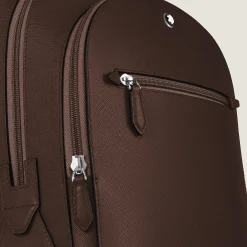 Zaino Modello Medio con 3 Compartimenti in Pelle Sartorial