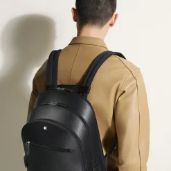 Zaino Modello Medio con 3 Compartimenti in Pelle Sartorial